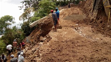 Soil erosion in Calamba, Busay .